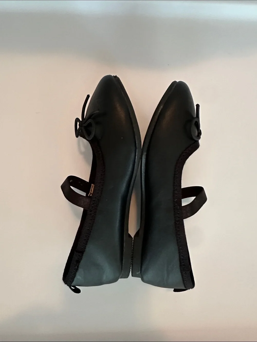 Cat & Jack Black Girls' Mary Jane Ballet Flats with Bow - Size 9
